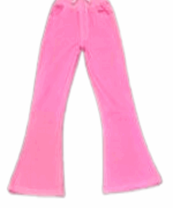 Stylish Pink Flared Pants for Girls – Comfortable & Trendy Wear