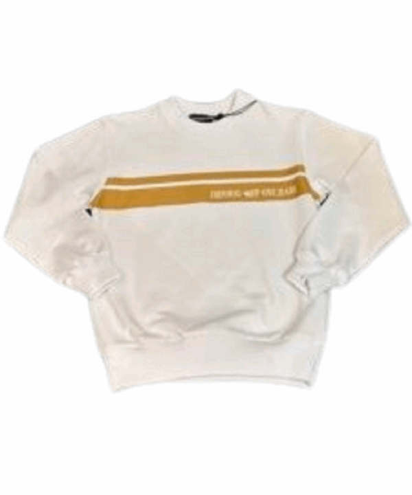 Emporio One Jeans White Sweatshirt for Kids | Zinaf Kids Fashion